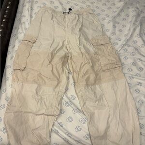 Cotton On Cream Elastic Waist Pants
